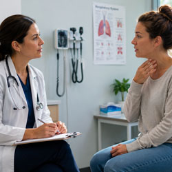 Doctor visit for persistent illness