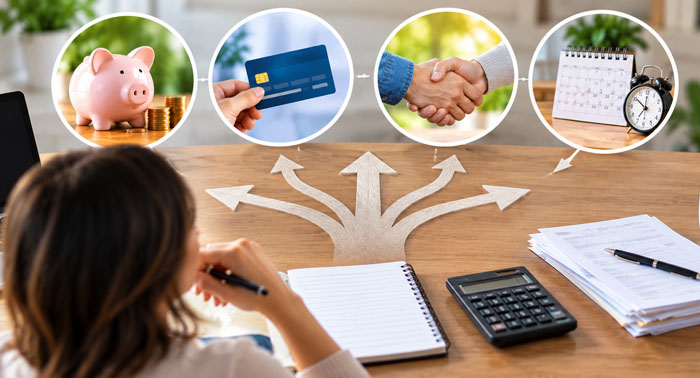 Sources Americans used when borrowing for everyday essentials