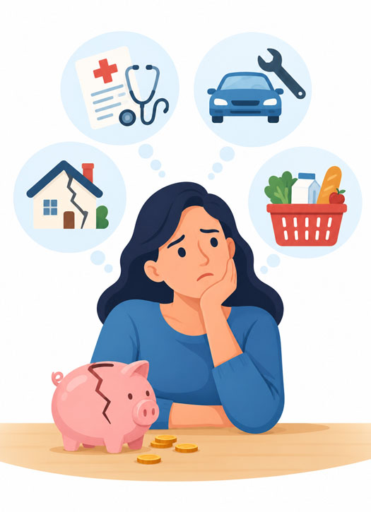 Cashback Loans storefront with family pointing and smiling, representing quick payday loan solutions in California.